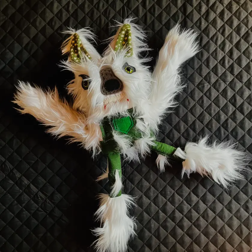 Miter Saw - Werewolf Stuffed Animal