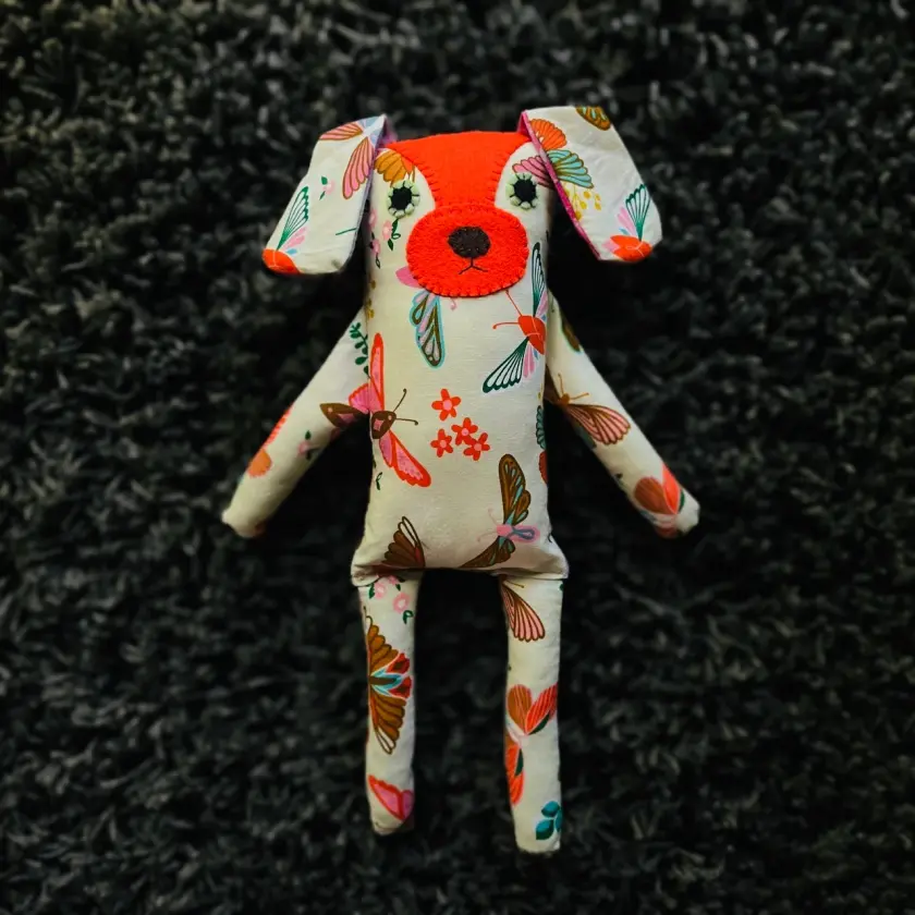 Queenie - Butterfly Dog Rag Doll