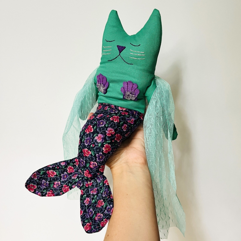 Marion - Handmade Cat Doll