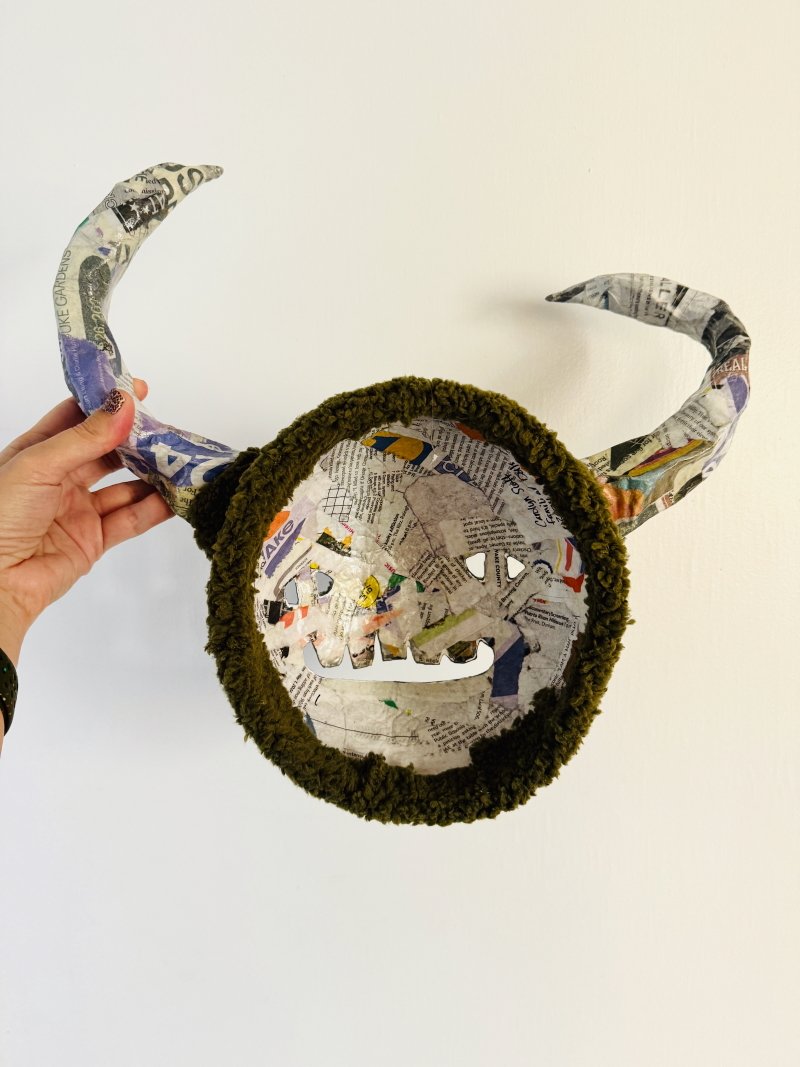 Foosh - Paper Mache Monster Wall Hanging - Image 11