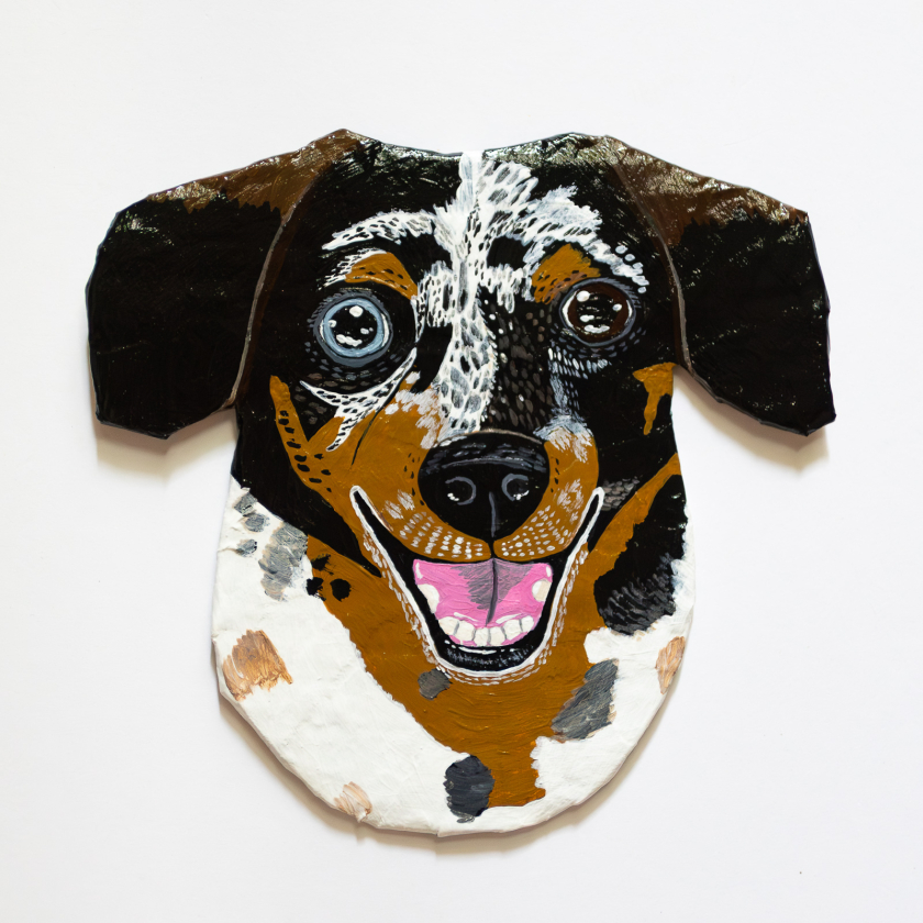 Occy Dog Head - Custom for Beth P.