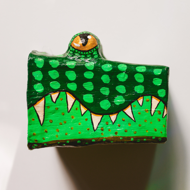 Minty - Alligator head custom for Ash - Image 2