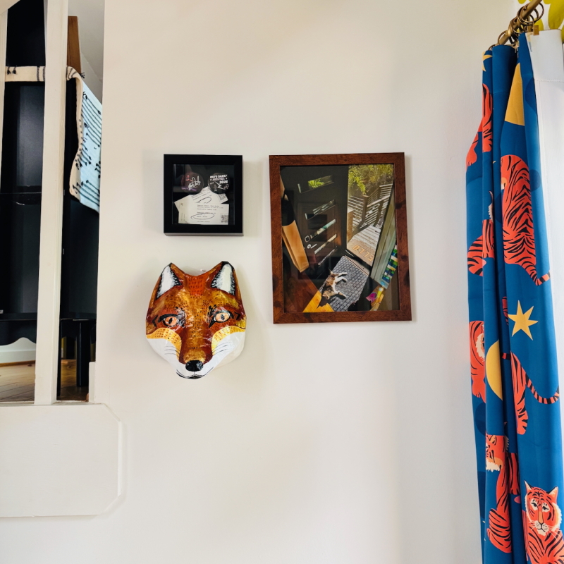 Ginger the Fox - Paper Mache Wall Hanging - Image 6