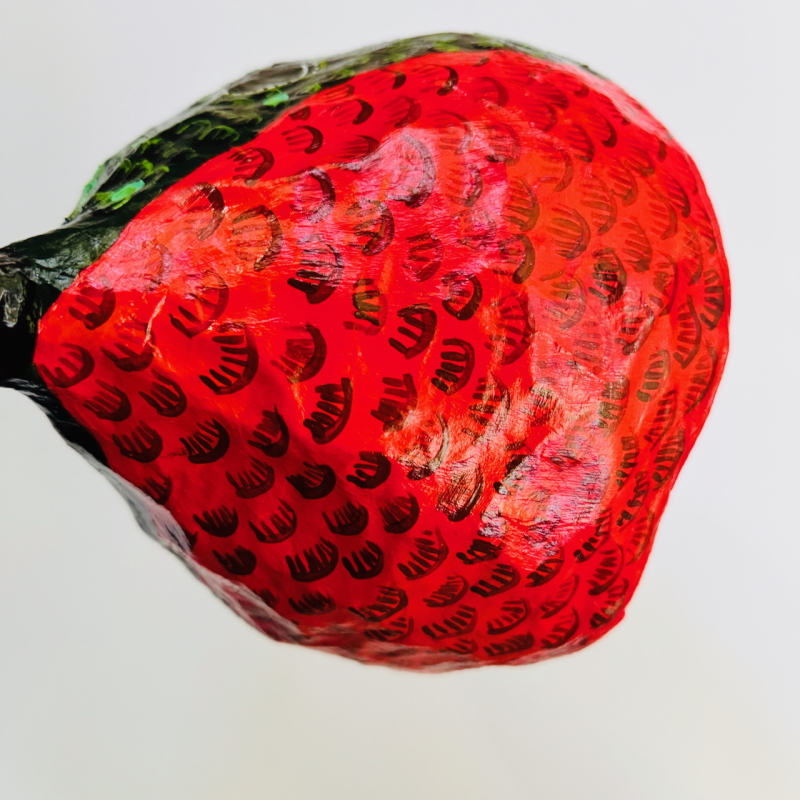 Horchata the Hummingbird - Paper Mache Wall Hanging - Image 9