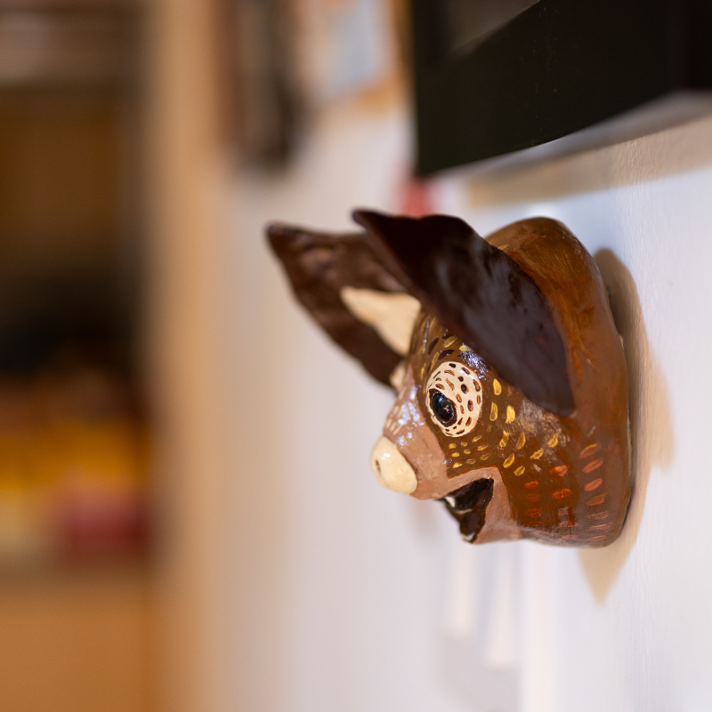 Bugspray - Clay Bat Head Wall Hanging - Image 10